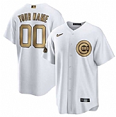 Customized Men's Chicago Cubs Active Player White 2022 All-Star Cool Base Stitched Jersey,baseball caps,new era cap wholesale,wholesale hats